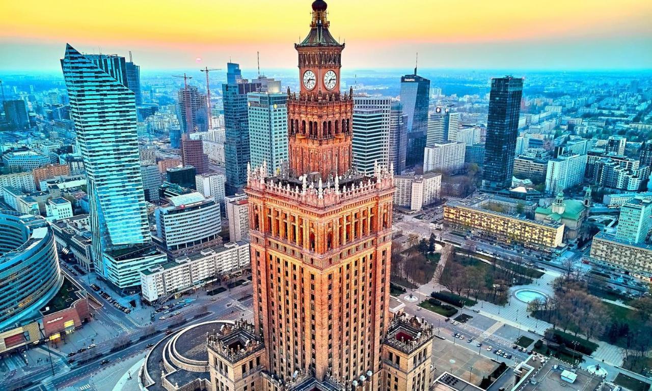 Cozy Warsaw City Center Studio Apartment Bagian luar foto